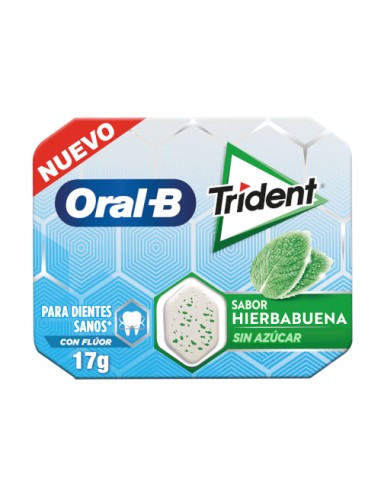 Trident Oralb Hierbabuena 204Gr (12Uds)