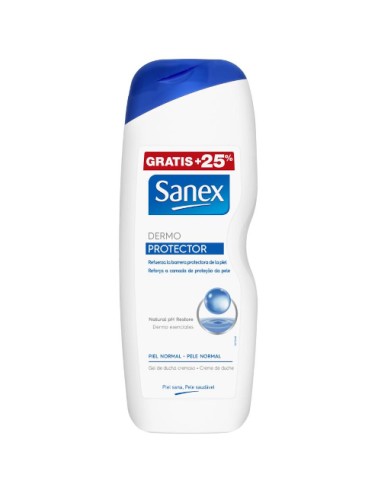 Sanex Gel Dermo Protector 600+150Ml Gratis (12Uds)