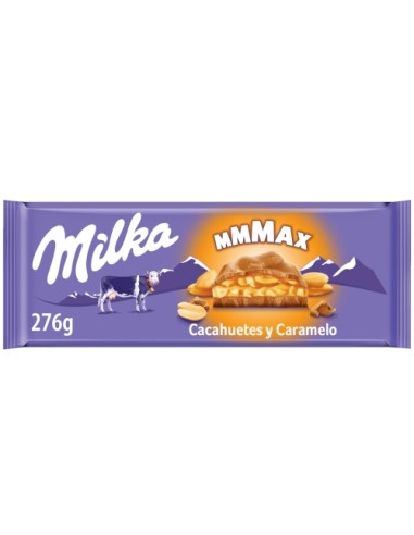 Milka Tab. Caramelo-Cacahuetes 276G(13Uds) Unidad