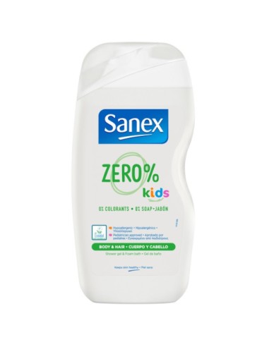 Sanex Gel Zero% Kids 500 Ml (6Uds)