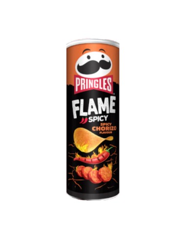 Pringles Flame Spicy Chorizo 160Gr (19Uds) Unidad