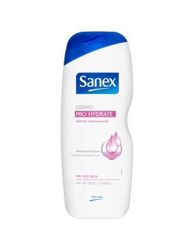 Sanex Gel Dermo Prohydrate 600Ml (12Uds)