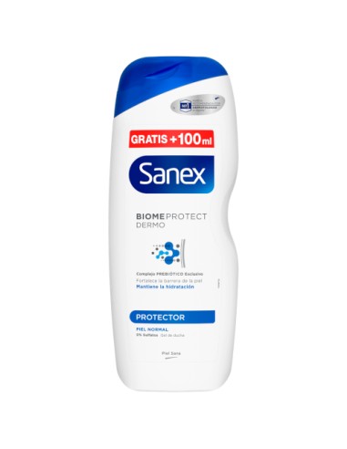 Sanex Gel Dermo Protector 600+100Ml (12Uds)