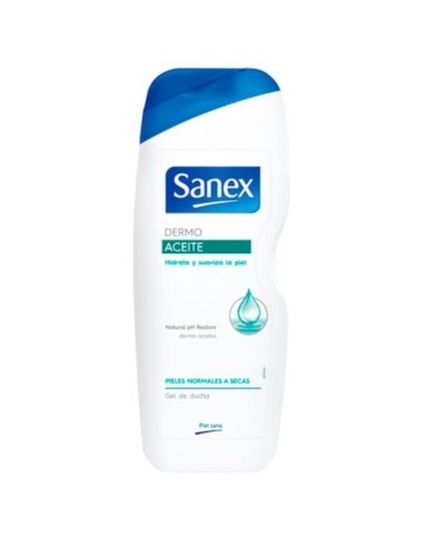 Sanex Gel Dermo Aceite 600Ml (12Uds)