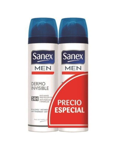 Sanex Desod. Spray Men Active Control Duplo (6Uds)