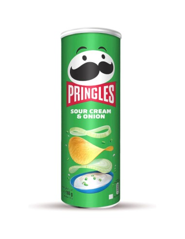 Pringles Sour Cream&Onion 165G(19Uds) Unidad