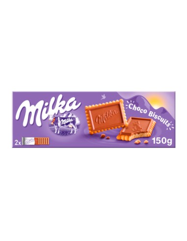 Milka Milk Chocobiscuit 150G(14Uds) Unidad