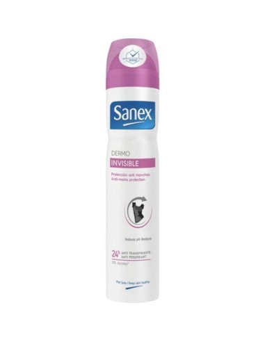 Sanex Desod. Spray Invisible 200Ml (6Uds)