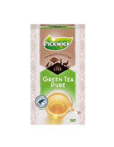 Pickwick Origin Green Tea Pure(4Uds) Unidad
