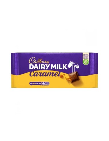 Cadbury Dairy Milk Caramel 180Gr (17Uds) Unidad