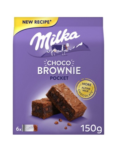 Milka Brownie Cake 150G(13Uds) Unidad